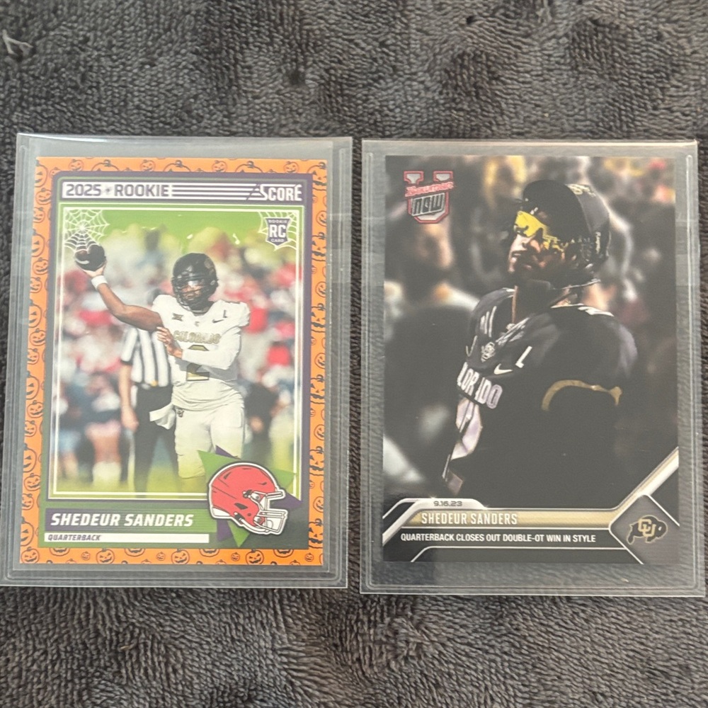 Shedeur Sanders Football Trading Cards